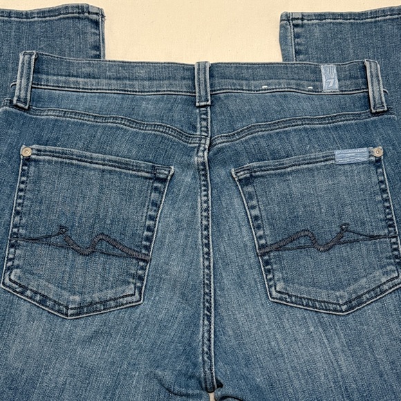7 For All Mankind Josefina skinny boyfriend jeans. SZ 27. - Picture 4 of 4